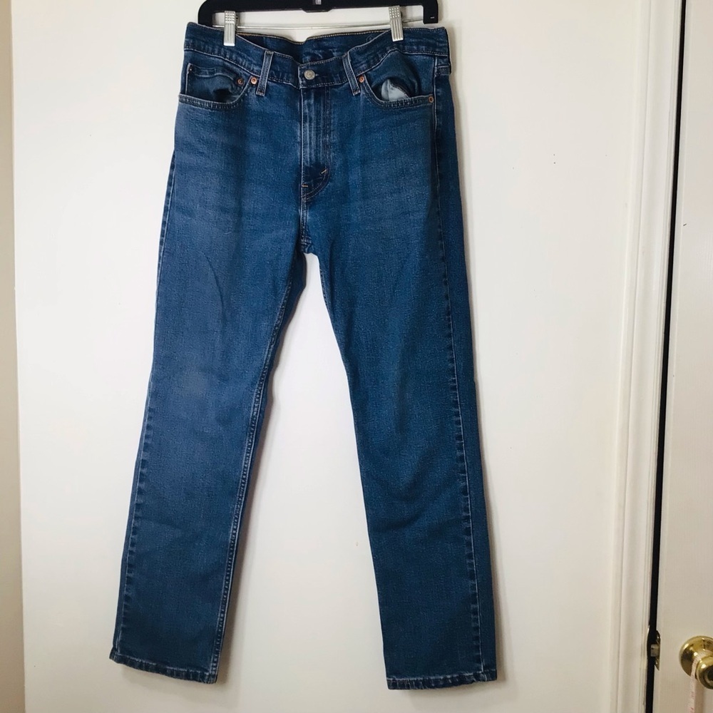 Levi jeans men 311 34x30 blue denim classic